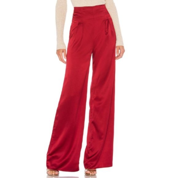 MAJORELLE Citrus Pant in Cranberry NWOT Size Small - Picture 1 of 4